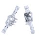 thumbnail image 5 of Cubierta de Aleación + Eje Trasero, o 1:10 RC Accesorios de Oruga - Plata Sunnimix Carcasa del eje delantero y trasero, 5 of 7