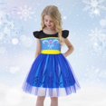 thumbnail image 2 of Disfraz de Princesa HenzWorld Vestido de Tul Azul para Niñas de 7 a 8 Años, 2 of 6