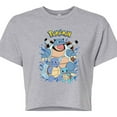 thumbnail image 3 of Pokémon - Squirtles Evolution - Juniors Cropped Cotton Blend T-Shirt, 3 of 5