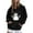 Black#3, variant on New trends for her GaThRRgYP Tops for Women,Women Long-sleeved Hooded Pocket Halloween Printed Casual Loose Sweatshirt Black XS