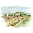 thumbnail image 2 of Harper, Ethan 24x19 White Modern Wood Framed Museum Art Print Titled - Rural Plein Air VI, 2 of 4