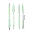 thumbnail image 3 of 4PCS Quick Dry Retractable Gel Pen 0.5MM Black Ergonomic Handle for Journaling Note Taking, 3 of 9