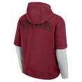 thumbnail image 3 of Men's Fanatics Garnet Florida State Seminoles Sleek Pullover Hoodie, 3 of 3