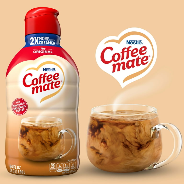 Nestle Coffee mate The Original Liquid Coffee Creamer, 64 fl oz 