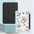 thumbnail image 1 of Tablet Cover For iPad Mini 2 3 4 5 6 Leather Smart Folio Case For ipad mini4 A1538 mini5 A2124 mini6 A2568 Protective Cases capa Black(A4 Sticker) iPad Mini 5 2019, 1 of 6