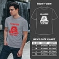 thumbnail image 4 of Greenyef Graphics I Paused My Game to Be Here Gamer Gift Funny Tee Men's T-Shirt Style-39 (Gray & Red, X-Large), 4 of 6