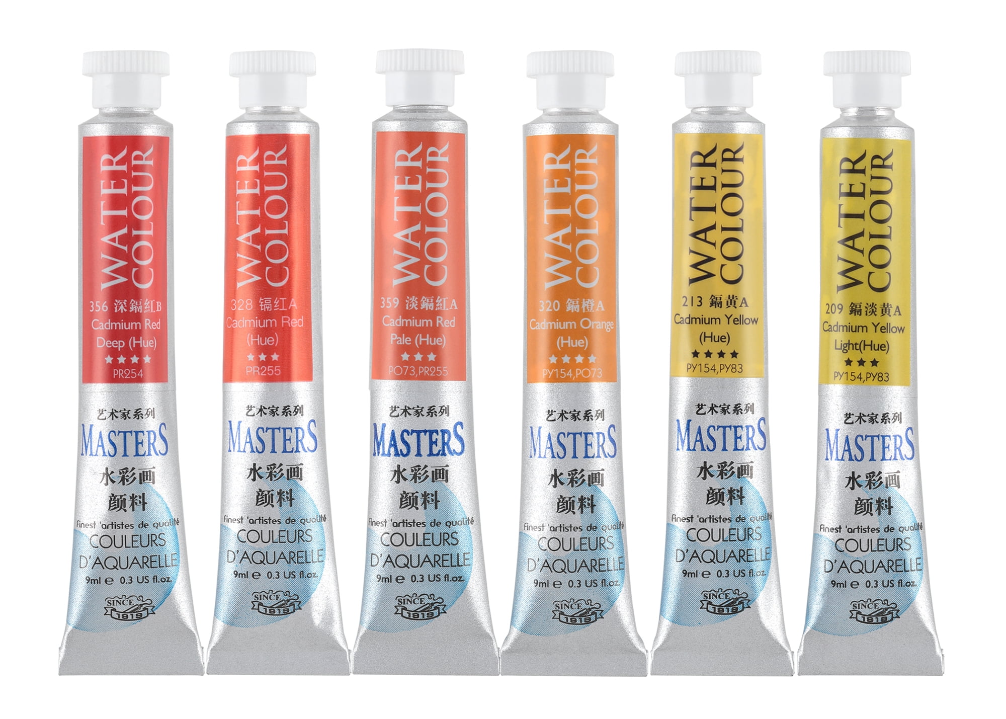 Marie's Watercolor Paint Concentrated Color, Pure Pigments, High