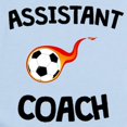 thumbnail image 2 of CafePress - Assistant Soccer Coach Body Suit - Long Sleeve Cotton Baby Bodysuit, 2 of 4