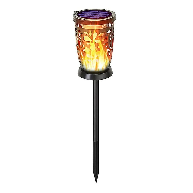96led antorcha solar danza parpadeo llama luz jardín patio césped decoración