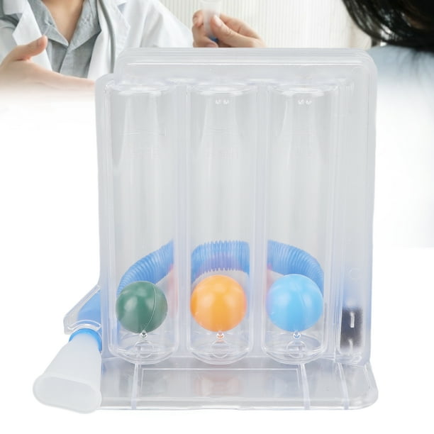 Dispositivo De Ejercicio Respiratorio, Previene Infecciones Filtro Inferior Tubería Resistente A La Curvatura Ejercitador Pulmonar De Respiración Profunda Para Pacientes