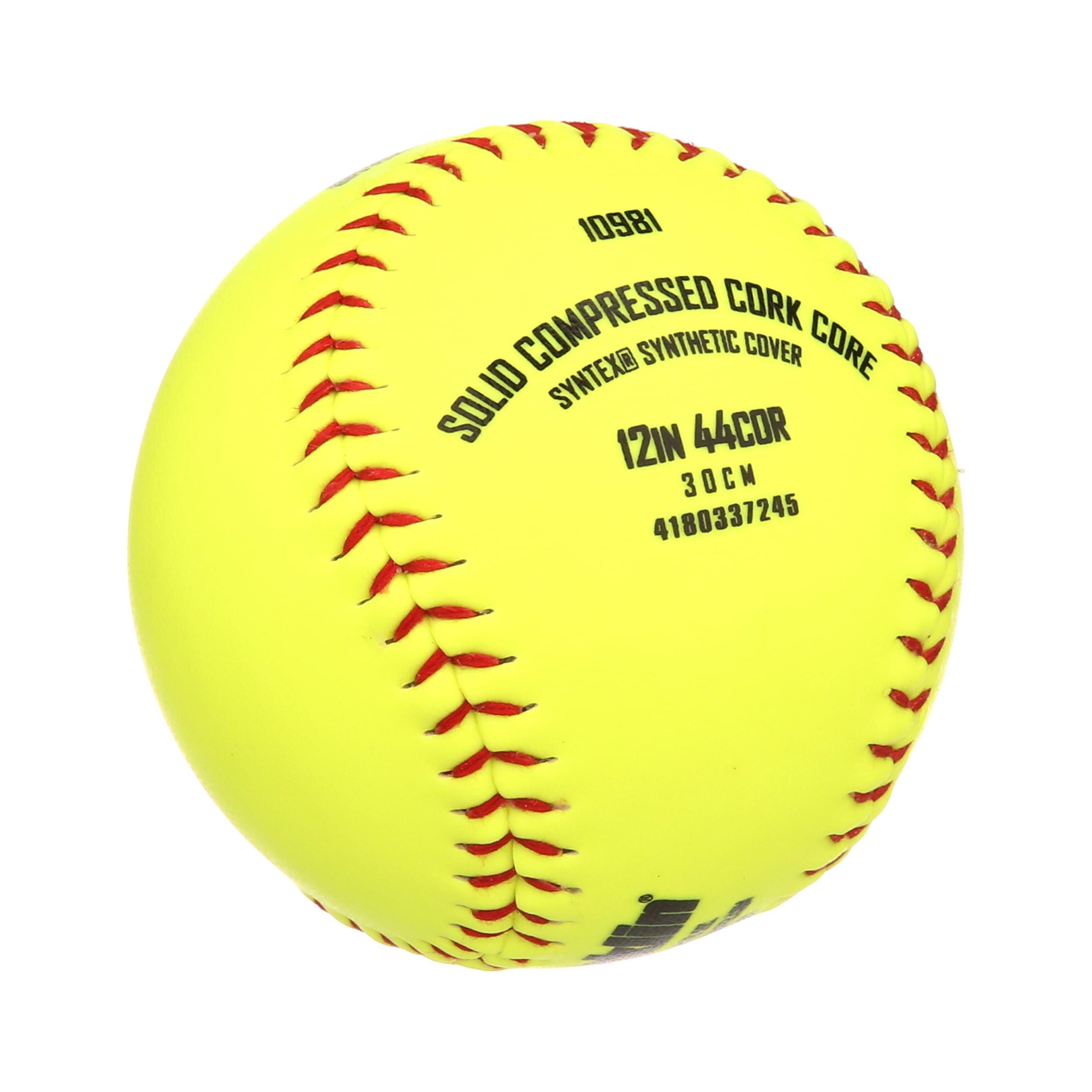 (4 pack) Franklin Sports 12\" Official League Softball - Official Size & Weight