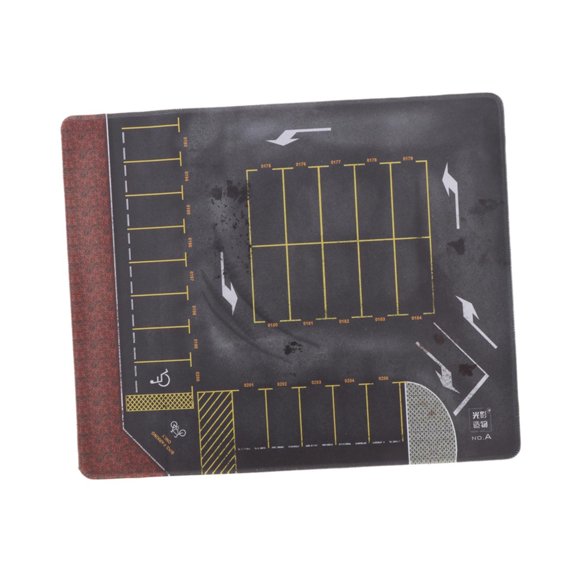 Zxpjkyu 1/64 Parking Lot Model Building Pad Car Scene Mat Underground Garage Diecast Car