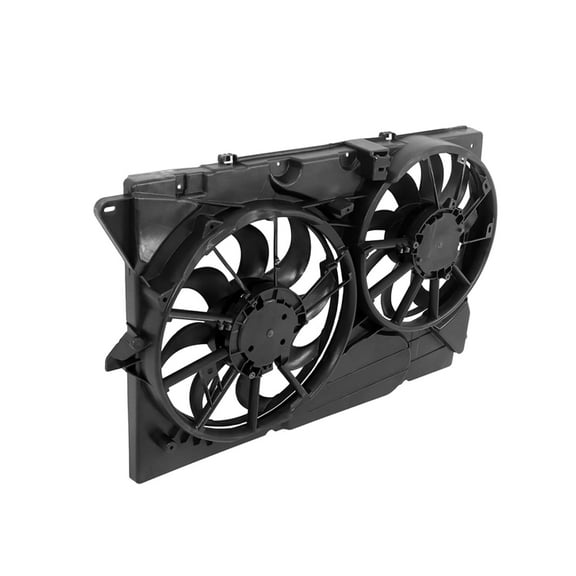 OTTULUR Radiator Cooling Fan Assembly w/Shroud 621008 Replacement for Explorer Flex Lincoln MKT 13-19