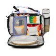 thumbnail image 2 of FORMRS Student Insulated Lunch Bag with Shoulder Strap Reusable Cooler Box for School, Abstract Pink, 2 of 9
