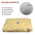 thumbnail image 6 of Majestic Pet | Fusion Rectangle Pet Bed For Dogs, Removable Cover, Yellow, Extra Large, 6 of 6