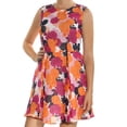 thumbnail image 3 of Maison Jules Womens Pleated A-Line Dress, 3 of 4