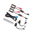 thumbnail image 5 of Kit de bombillas de xenón HID DC12V 55W Paquete de conversión de bombillas de xenón de haz alto y bajo superbrillante de 5500 lm para faros delanteros de automóvil con interfaz 9007 8000K, 5 of 5