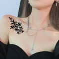 thumbnail image 5 of 10pcs Tattoo Stickers Arm, Back, Ankle, Collarbone Tattoo Stickers For Men Women, 5 of 5