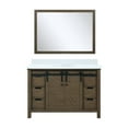 thumbnail image 3 of Marsyas 48 in W Rustic Brown Bath Vanity, Cultured Marble Countertop and 44 in Mirror, 3 of 8