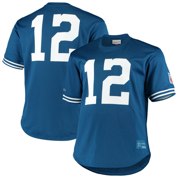 افضل ماء ورد للوجه Women's Dallas Cowboys #12 Roger Staubach Navy Blue Retired Player NFL Nike Game Jersey لعبة جديدة