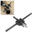 thumbnail image 4 of Woodworking Reamer, Aircraft Type Hole Opener Precise Aircraft Type  For Light Box Hole Spotlight Hole For Three Plywood Hole For Wood Hole Gypsum Board Hole, 4 of 8