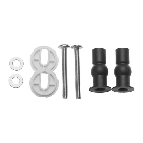 Kit de tornillos para asientos de inodoro, herrajes de repuesto, bisagras resistentes, accesorios y suministros Tornillos largos