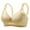 Beige, variant on Tumotour Full Coverage Bras For Women No Underwire Comfort Push Up Breathable Bralette Bras Solid Color Comfortable Wireless Bras