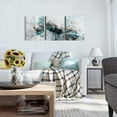 thumbnail image 3 of 3 Piece Abstract Module Canvas Wall Art Simplicity Hanging Painting for Living Room Bedroom Office, 12x16 Inch with Inner Framed Canvas Prints Wall Decor Contemporary Watercolor Home Artwork, 3 of 6