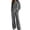 Gray, variant on Women's Waffle Knit 2 Piece Tracksuit Outfit Henley Long Sleeve Top and Drawstring Wide Leg Pants Soft Comfy Loungewear Casual Travel Vacation Streetwear Set White