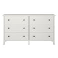 thumbnail image 4 of Furniture of America Gabriel 6-Drawer Adult Double Dresser, White, 4 of 11
