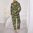 thumbnail image 6 of Wukai Camouflag Print Women's Pajama Set - Soft Long Sleeve Sleepwear for Comfort and Style-X-Large, 6 of 9