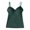 Green, variant on BILIKEYU Women's Everyday Simple Sleeveless Underwear, Women's Built-in Bra Tank Top, Women's Built-in Bra Tank Top