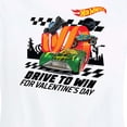 thumbnail image 3 of Hot Wheels - Valentine's Drive to Win - Women's Short Sleeve Graphic T-Shirt, 3 of 5