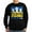 Black, variant on CafePress - We Support Ukraine Sweatshirt - Classic Crew Neck Sweatshirt