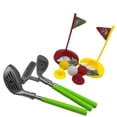 thumbnail image 2 of Kids Golf Club Set Kids Golf Club Kits 3 bolas 3 Tees Juegos de pelota de juguete Mini juego para juguetes de bola interior Jardín, 2 of 9