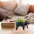 thumbnail image 2 of EeaseCA Lovely Cartoon Flower Pot Cat Planter Ceramic Planting Container Decoration, 2 of 9