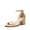 NUDE, variant on Women's Chunk Low Heels Open Round Toe Ankle Strap Block Heels Party Dress Wedding Sandals