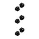 thumbnail image 2 of Injueey Pack of 10 Cord Stopper Plastic Fastener with Round 2 Drawstrings Shaped Holes Rope Lanyard Anti-slip Portable Stoppers Type1 NO1 Injueey CBP120220, 2 of 6