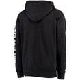 thumbnail image 3 of Men's Majestic Threads  Heather Black San Francisco 49ers Super Bowl LVIII Tri-Blend Pullover Hoodie, 3 of 3