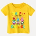 thumbnail image 5 of NAFUU Boys T-Shirts Happy Last Day Of School Cartoon Prints Shirt Short Sleeve Round Neck Tee Cute Tops For Boys Sizes 2-3 Years, 5 of 5