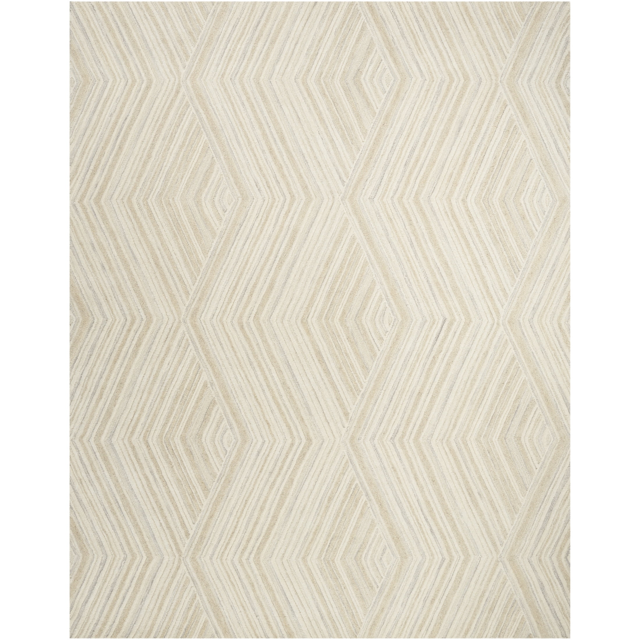 Nourison Graceful 7'9" x 9'9" Ivory Modern Indoor Rug