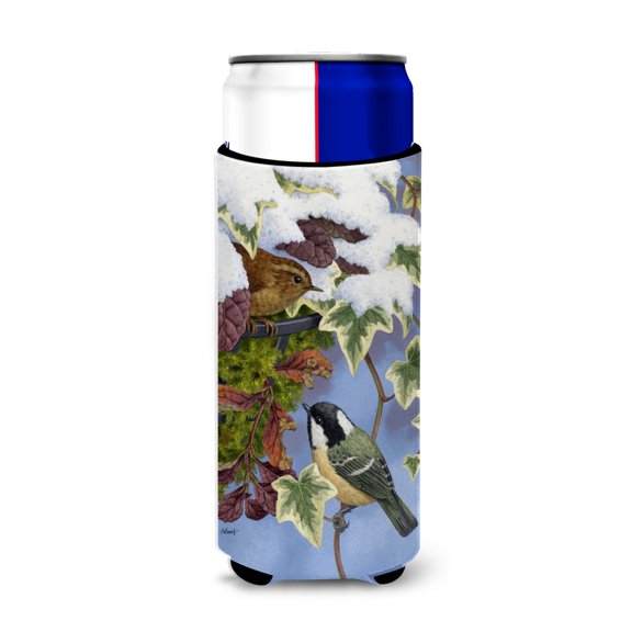 Coal Tit and Wren Ultra Hugger for slim cans