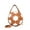 Brown, variant on Crossbody Bags for Women 2025 Personalized Round Ball Female Bag Chain Basketball Bag All-match Satchel Small Bag Pink