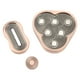 thumbnail image 2 of Control deslizante de metal Fidget, control deslizante para aliviar el estrés, juguete deslizante de metal, juguete deslizante triangular, rendimiento inigualable, 2 of 8