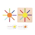 thumbnail image 4 of Rompecabezas de Clasificación de Colores Juguete Sensorial Jardín de Infantes Juguete de Educación Temprana Motor Fino Juguete de Coordinación Ocular, 4 of 9