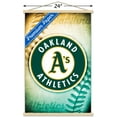 thumbnail image 3 of MLB Oakland Athletics - Logo 14 Wall Poster with Wooden Magnetic Frame, 22.375" x 34", 3 of 5