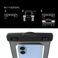 thumbnail image 6 of Body Glove Tidal Waterproof Phone Pouch - Black/Clear, 6 of 7