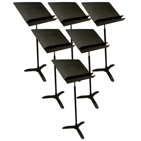 Manhasset Model #50 Orchestral Music Stand, 6-Pack