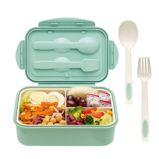 Lonchera bento para ninos de primaria compartimentos a prueba de fugas apta para microondas y lavavajillas Adepaton YZY707 1 Walmart en linea