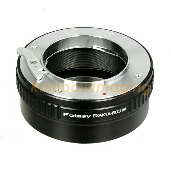 Fotasy Exakta /Auto Topcon Lens to Canon EF-M Mount Adapter, Exakta EOS M Adapter, Compatible with Canon EOS M =Mirrorless Camera M1 M2 M3 M5 M6 M6II M10 M50 M50 II M100 M200